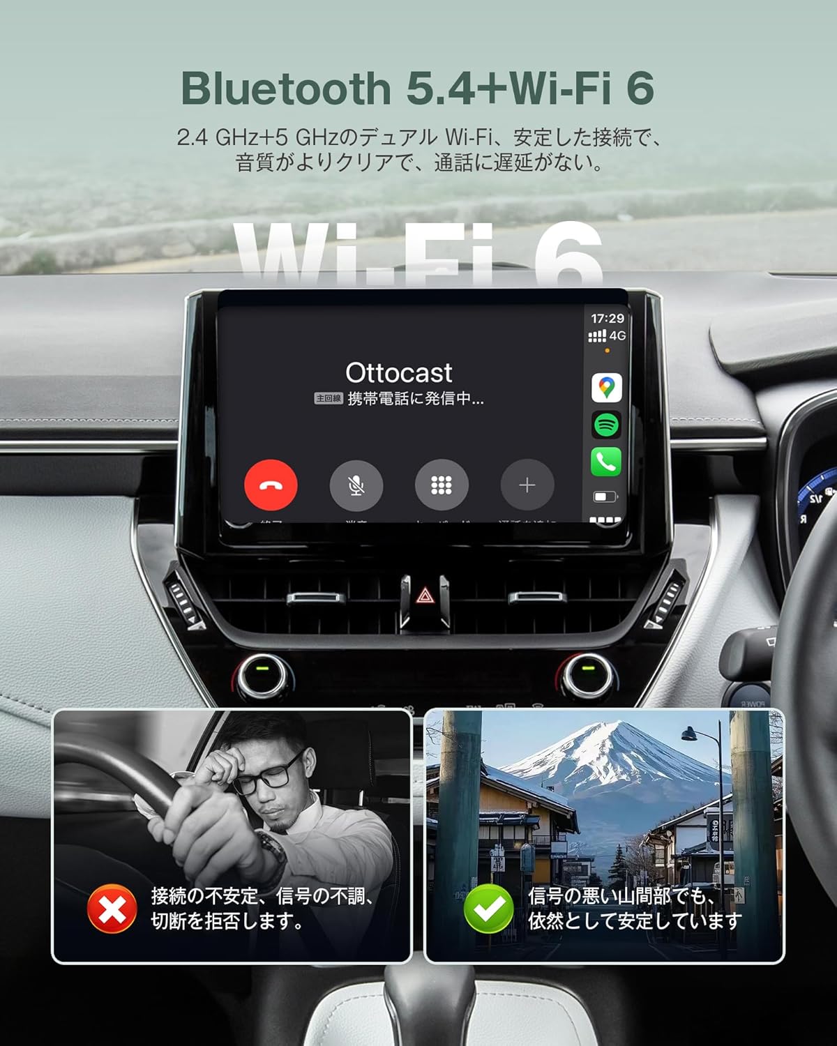 公式】オットキャスト Ottocast Play2Video Ultra +ワイヤレスエア